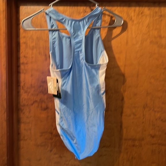 Adidas women’s speedsuit leotard singlet running xs New With Tags! - Picture 2 of 2